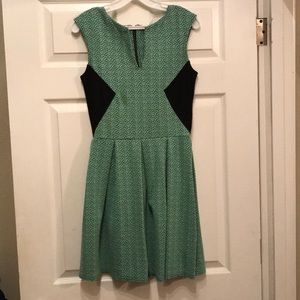 Closet green dress Dorothy Perkins UK 12 US 8